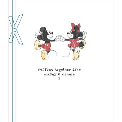 Perfect Together Mickey & Minnie Anniversary Wedding Card £2.99